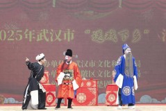 晋剧清风亭黄陂区楚剧团开展文化惠民演出活动 携手楚剧之乡李集街共赴戏曲之约